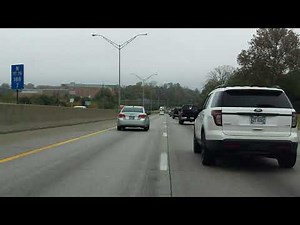 Drive through Downtown Cincinnati, OH