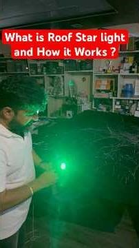 What is car roof star light and How it works ?#pegasuspremium #rollsroycestarlight