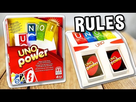 How to play UNO POWER GRAB (official rules, instructions and gameplay) | boardgamesTV x Mattel