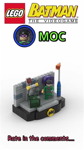 ❓🌃 Riddle in Gotham 🌃❓ #lego #batman #legobatman #legomoc