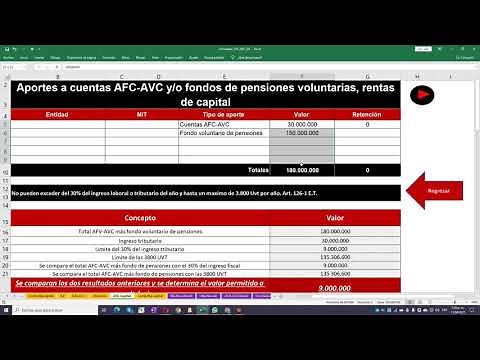 Cuentas AFC y aportes voluntarios a fondos de pensiones formulario 210 2021