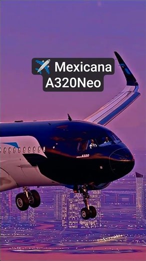 Mexicana A320neo ✈️ Flying Over Dubai 🇦🇪 | Stunning View #shorts #aviation