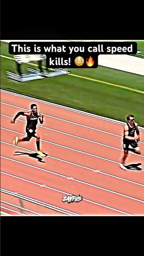 This is what you call speed kills / relay walkdown #track #trackandfield #100m #relay #race