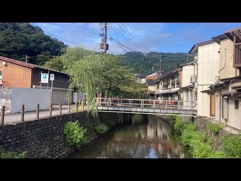 バーチャル散策【城崎温泉】城崎温泉駅→温泉街