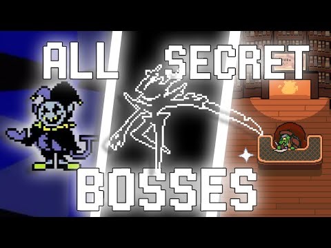 ALL THE SECRET BOSSES IN DELTARUNE