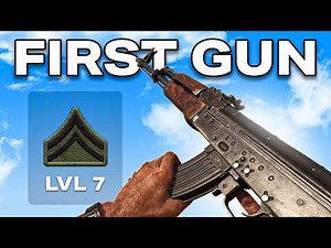 Using the FIRST Unlocked Gun in EVERY COD