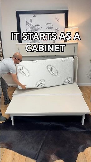 This Cabinet Has a Secret | Hidden Queen Bed Inside