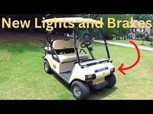 Club Car Pathway New Dash and RHOX Light Kit