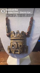 3.1K views · 48 reactions | Tlaloc Tiger Eye Pendant available. #mexica #azteca #mexico | Aztec Nation | Facebook