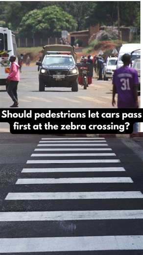 Should pedestrians let cars pass first at the zebra crossing? | NTV Kenya