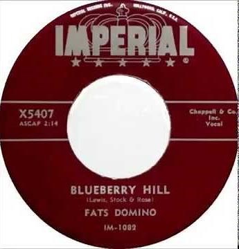 Fats Domino - Blueberry Hill [master 1](early 45RPM version with flub at 1:06) - June 27, 1956