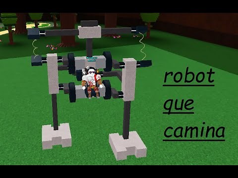 como hacer un robot que camina en build a boat for treasure 2023
