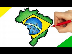 COMO DESENHAR A BANDEIRA DO BRASIL 7 DE SETEMBRO