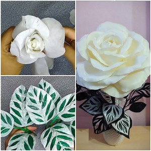 96K views · 446 reactions | How to make delightful roses out of plastic bags | MetDaan Beauty | Facebook