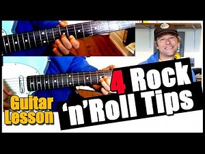 Rock and Roll guitar lesson 1950s guitar riffs