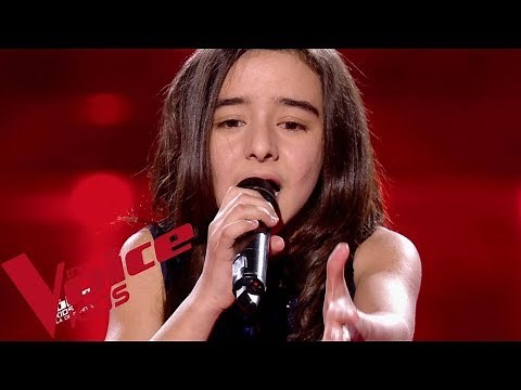 Johnny Hallyday - Vivre pour le meilleur | Inès | The Voice Kids France 2018 | Demi-finale