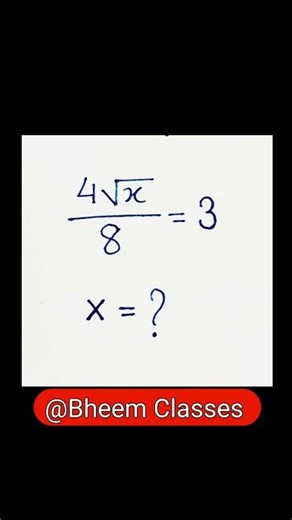 Can You solve this question?😎 Maths Brain Test #maths #shorts #mathpuzzle #ytshorts #viral #shorts