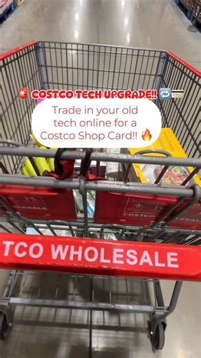 Costco Finds Canada on Instagram: "🚨 COSTCO TECH UPGRADE!! 🔁💳 ‌ Trade in your old tech online at Costco.ca and get a Costco Shop Card back! 🔁🔥 ‌ ✨ Eligible devices include: 📱 Phones — Apple, Samsung, Google + more 💻 Laptops — MacBook, Acer, ASUS, Dell, HP, Lenovo, MSI 🖥️ Desktops — Apple 📱 Tablets — iPad + Android ⌚ Wearables — Apple Watch, Garmin + more ‌ 💳 Your Costco Shop Card = anything you want → groceries, holiday gifts, hosting dinners, stocking stuffers, treats & more 🎁🛒 ‌ 📦