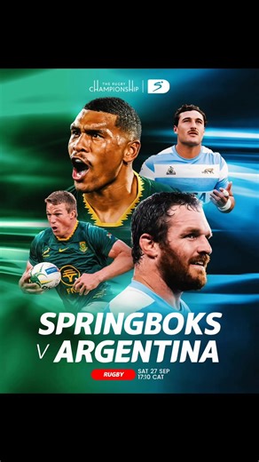 🏉 DURBAN AWAITS: THE FINAL SPRINGBOK HOME TEST OF 2025 🏡 🇿🇦 Durban sets the stage for an unforgettable Springbok send-off on home soil! 🌊 🔥 📺 15:30 | Pre-Match Show 📺 16:00 | Build-Up 📺 17:10 | Kick-Off 📺 19:05 | Match Wrap Catch the action in English, Afrikaans or isiXhosa on SuperSport 🎙️ #Springboks #ForeverGreenForeverGold #Durban #TestMatch #BokFriday #RugbyFamily #GlobalSportsNews 📷 ©️ SuperSport Rugby | Global Sports News