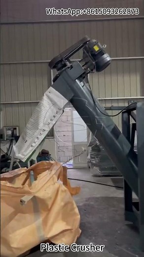 Plastic Barrel Crusher in Action – Efficient Waste Plastic Recycling and Crushing Solution