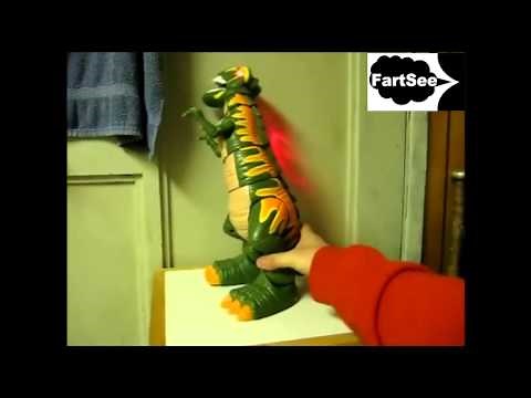 Farting T-Rex Toy Review (FartSee Style)!