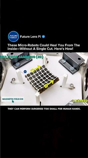 From Stiff to Soft in a Snap: Magnetic Jamming Breakthrough in Microrobotics! #robot #shorts #tech