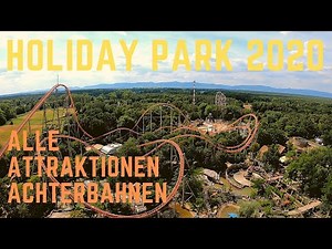 HOLIDAY PARK 2020 ALLE ATTRAKTIONEN, ACHTERBAHNEN