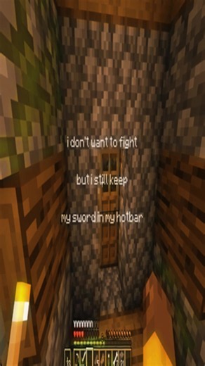 safe place but still holding #stretchtok #real #minecraft #relatable #foryou