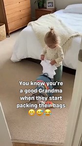 You know you’re a good Grandma when they start packing their bags 😁😅😂 | Hedonist Spirit