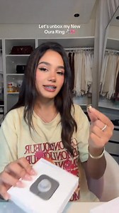 Unbox my new oura ring💍✨️ | Girls world