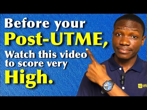 How to score high in Post-UTME #postutme #postutme2025 #HowToScoreHighInPostUtme