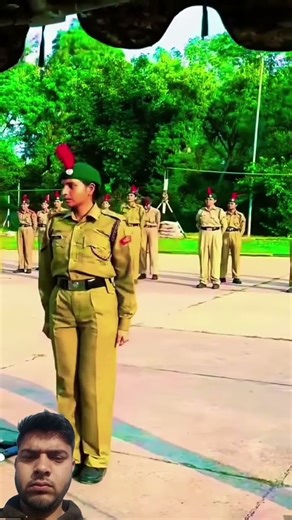 ncc girls cadet Dst test hathiyar ke sath saj ki karyawahi #ncccamp #indianarmy #nccshorts #shorts