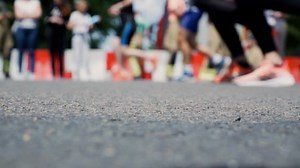 People, Running, Sprinting. Free Stock Video