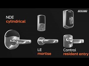 Schlage® Control™, LE and NDE Wireless Locks