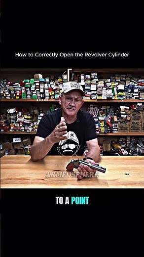 How to Correctly Open the Revolver Cylinder