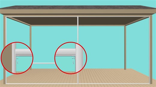 EZ Screen Room Screen Roller Tool 73052420