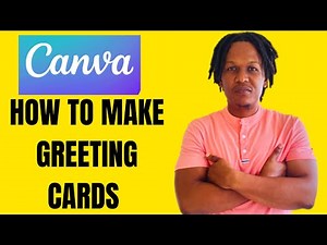 HOW TO MAKE GREETING CARDS USING CANVA 2024(CREATE DOUBLE SIDED GREETING CARDS 2024)