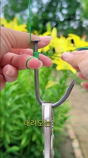 100근 대어도 끄떡없다! 절대 안 터지는 옛날 전통 낚시바늘 묶는 방법 🎣🐟
