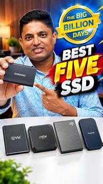Best 1TB External SSD in India 2026 | Flipkart BBD & Amazon Great Indian Festival Offers