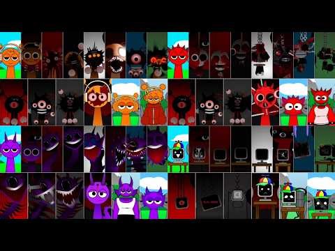 Incredibox Sprunki Mix: Oren Vs Raddy Vs Durple Vs Mr.Fun Computer Battle