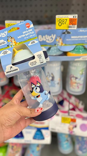 Bluey lovers, you need to RUN to Walmart! I spotted the most adorable Bluey water bottle, it has a little red balloon inside🥹🎈linked both styles in my bio! • • • #newatwalmart #walmart #walmartfinds #walmartdeals #walmartstyle #walmartbeauty #walmarthome #walmartshoes #walmartshopping #walmarthaul #walmartfind #walmartdeal #walmartclearancefinds #walmartcouponing #toddlerfashion #toddlerstyle #bluey #blueyshow #blueyeaster | Walmart Over Everything