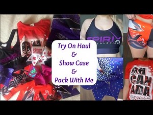 Try on Haul, Cheerleading, Pack with Me! ||