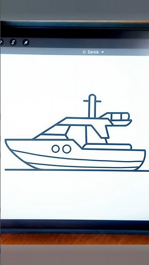 comment dessiner un bateau facile