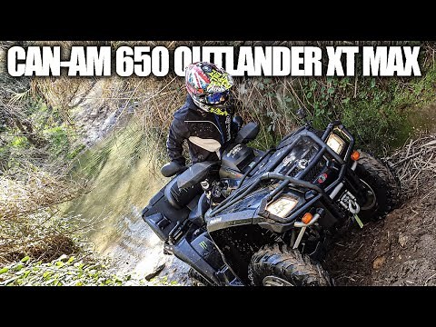 CANAM OUTLANDER MAX XT 650 l TEST QUAD