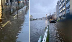 Cork Sees Widespread Surface Flooding After Severe Weather