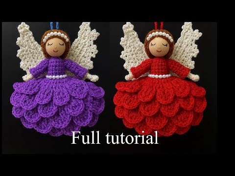 Crochet Angel Tutorial for Beginners / How to Crochet Angel