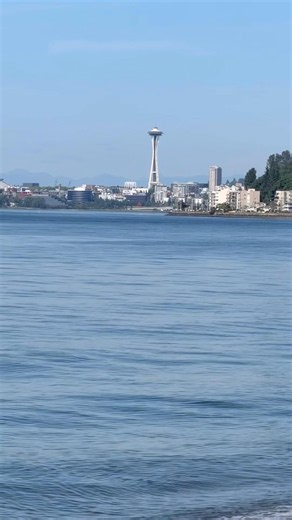 Seattle’s hidden coastal gem. 📍Alki Beach 💙#youtubeshorts