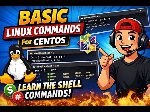 Learn Basic Linux Commands on CentOS | Step-by-Step Tutorial - Khmer