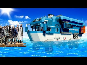 Zombie Survival in a FLOATING RV! (Stormworks)