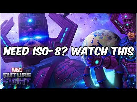 IMPROVED ISO-8 FARMING & UPGRADING GUIDE! 2019 - Marvel Future Fight